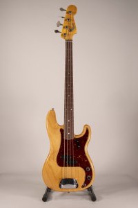 Fender Custom Shop 1966 Precision Bass Journeyman Relic 3A RW Aged Natural