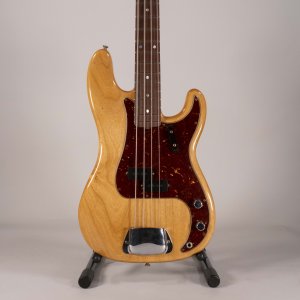 Fender Custom Shop 1966 Precision Bass Journeyman Relic 3A RW Aged Natural