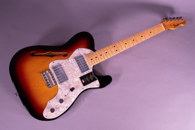 Fender American Vintage II 1972 Telecaster Thinline Maple 3-Color Sunburst