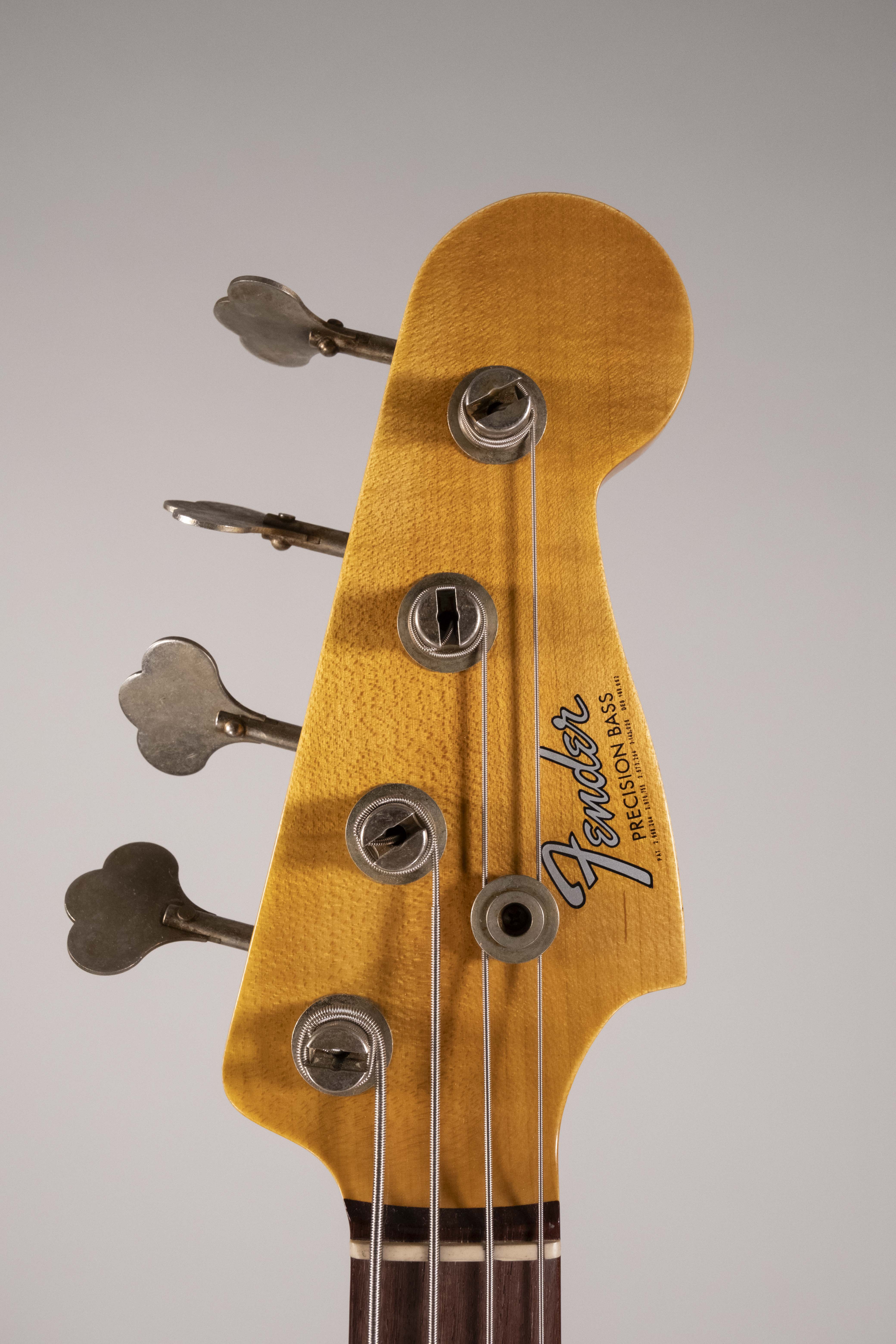 Fender Custom Shop 1966 Precision Bass Journeyman Relic 3A RW Aged Natural
