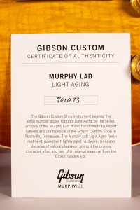 gibson les paul 59 murphy aged usato