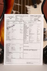 Fender Custom Shop 59 Precision Bass MN Relic 3 Tone Sunburst