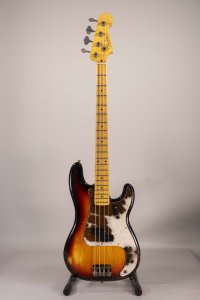 Fender Custom Shop 59 Precision Bass MN Relic 3 Tone Sunburst
