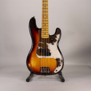 Fender Custom Shop 59 Precision Bass MN Relic 3 Tone Sunburst