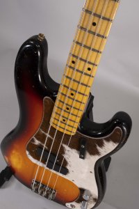 Fender Custom Shop 59 Precision Bass MN Relic 3 Tone Sunburst