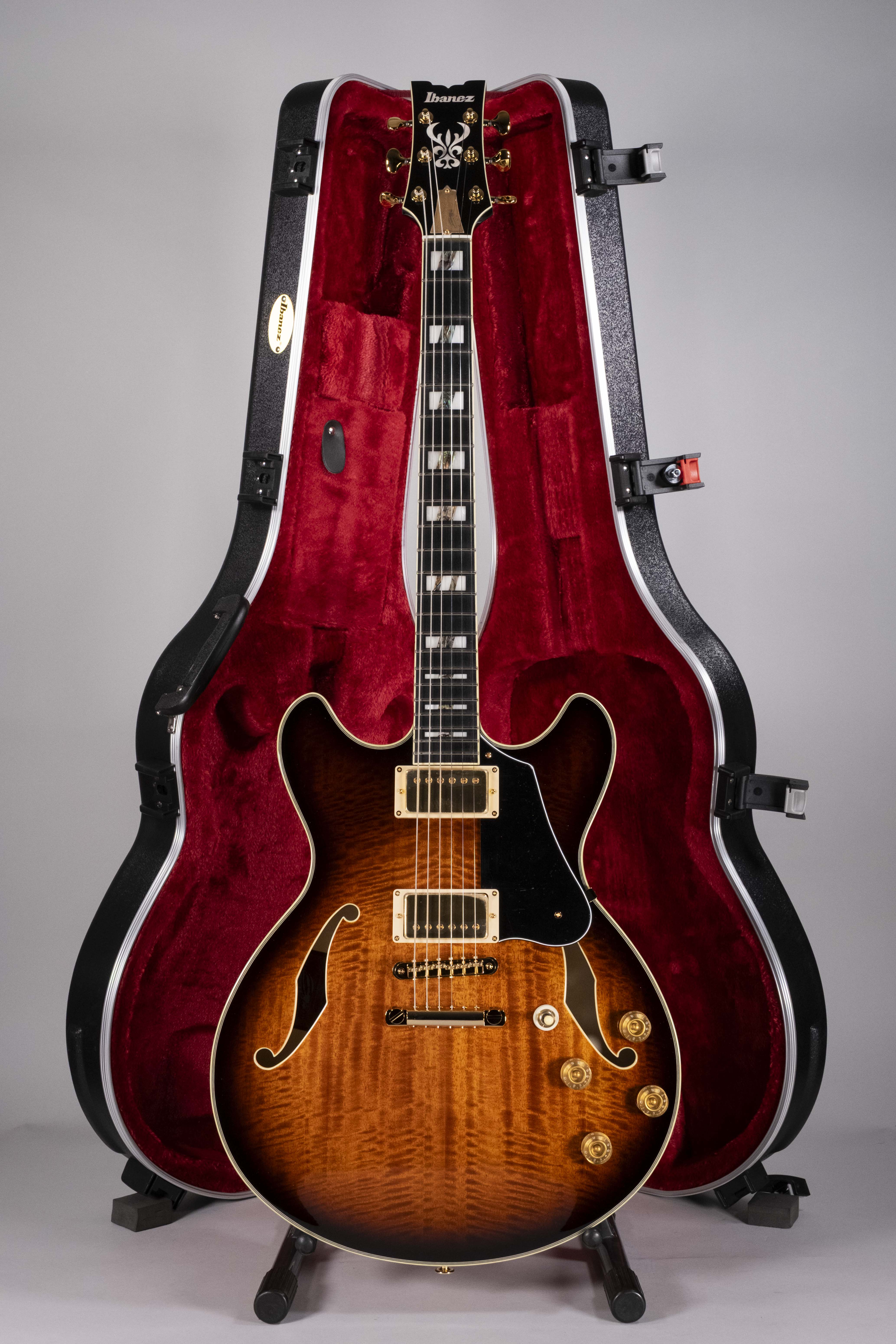 Ibanez Jsm100 J Scofield Vintage Sunburst Con Astuccio