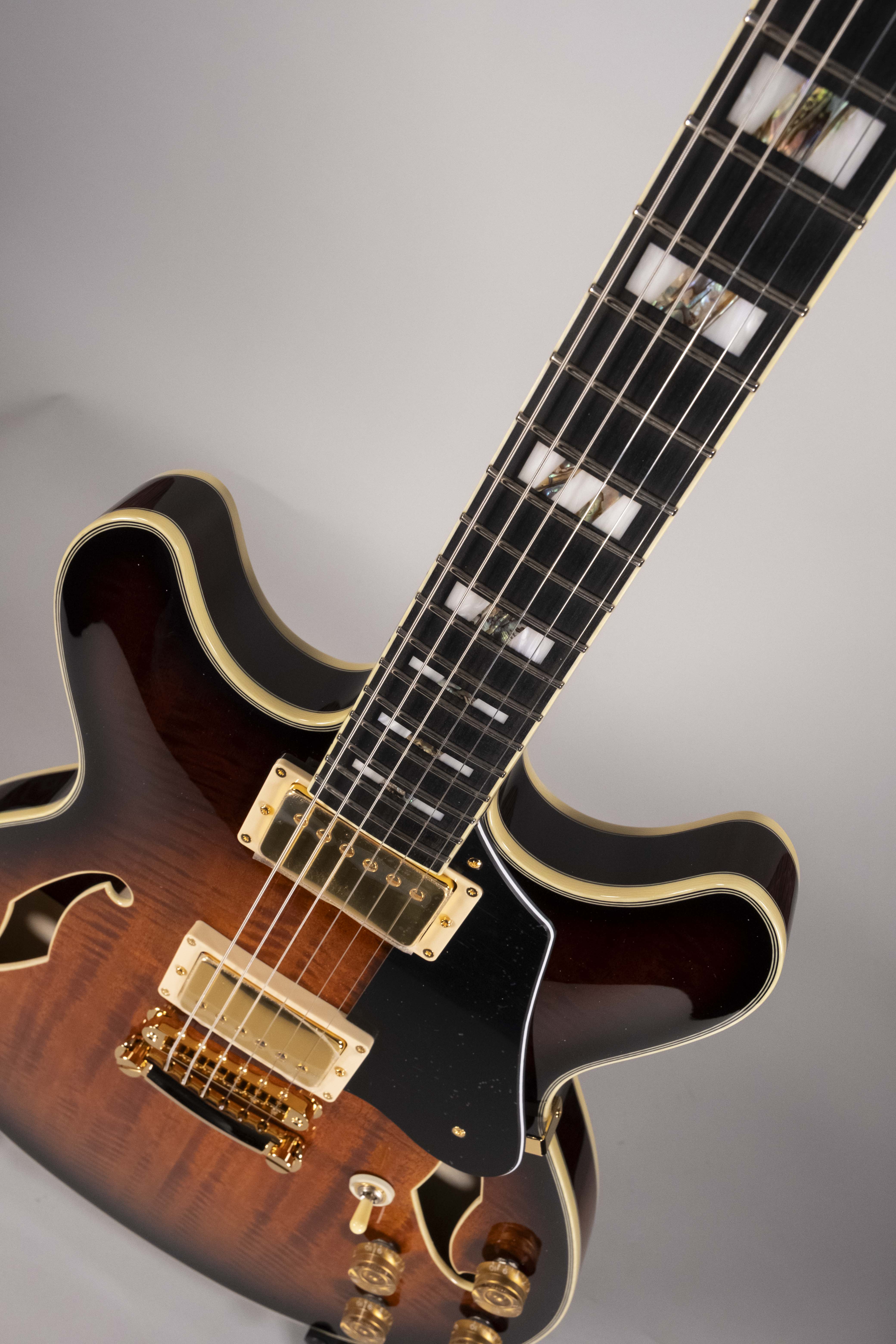Ibanez Jsm100 J Scofield Vintage Sunburst Con Astuccio