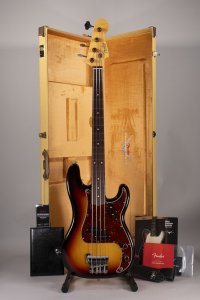 Fender Custom Shop Sean Hurley Signature Precision Bass Rw Faded 3-Color Sunburt