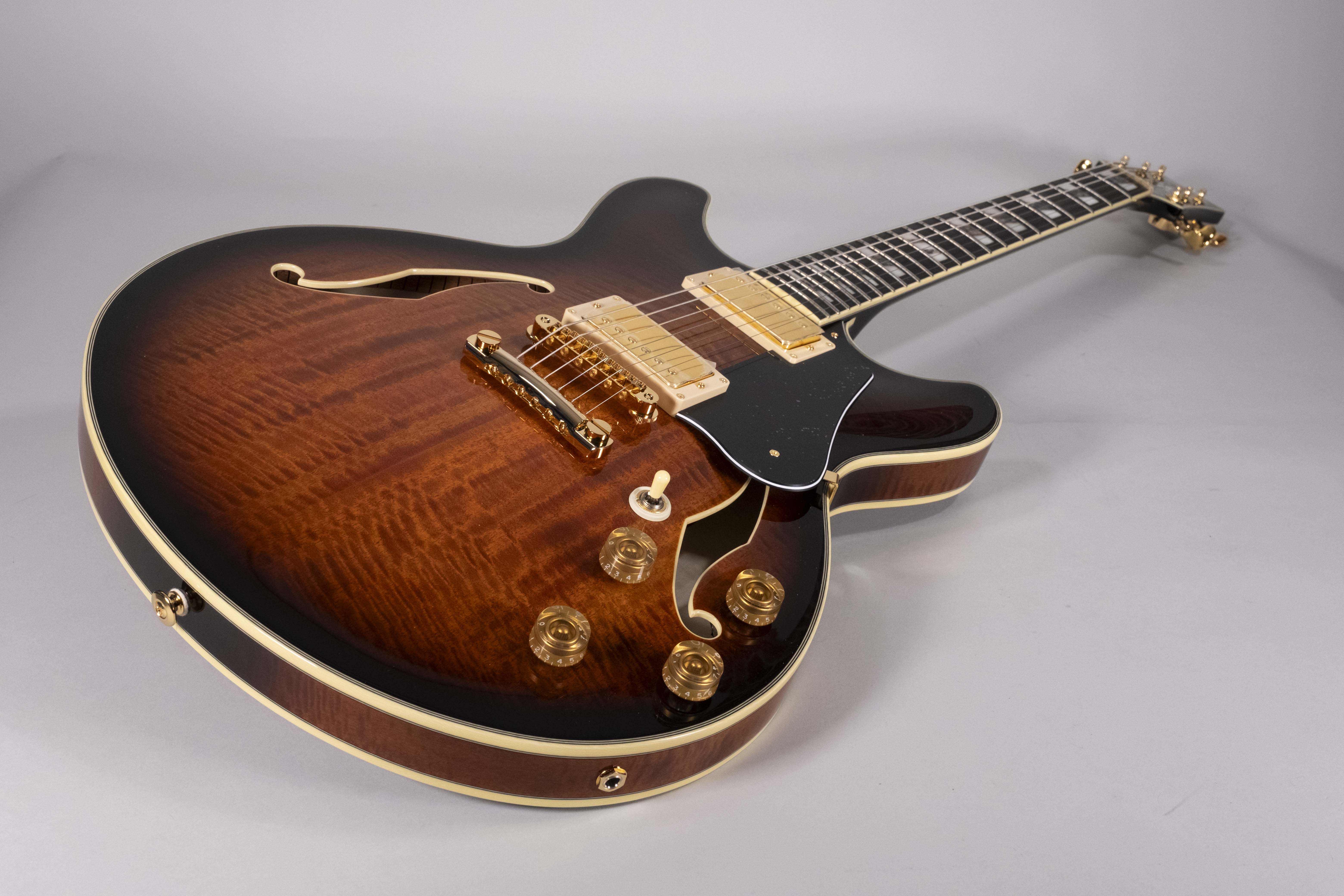 Ibanez Jsm100 J Scofield Vintage Sunburst Con Astuccio