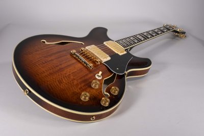 Ibanez Jsm100 J Scofield Vintage Sunburst Con Astuccio