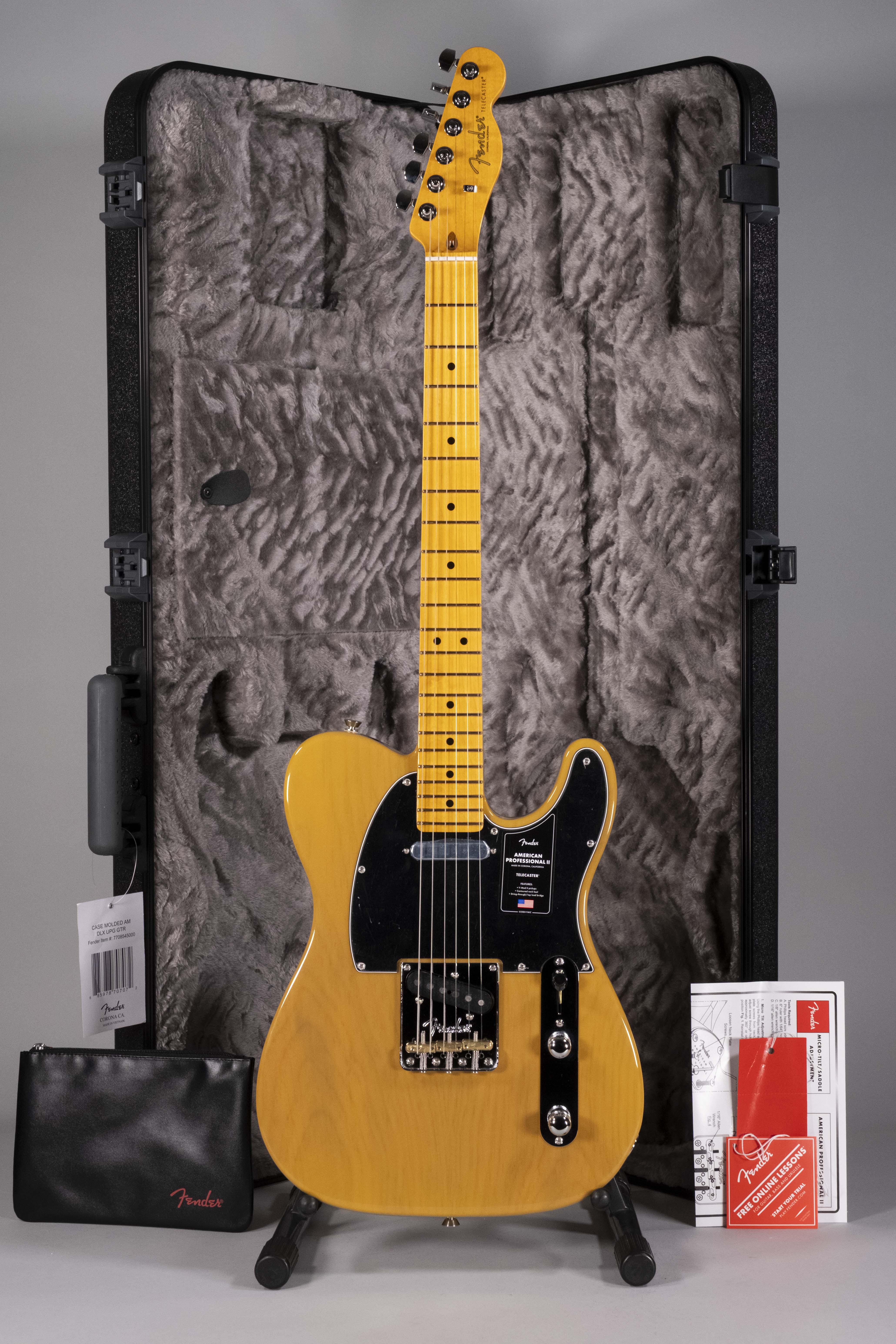 Fender American Professional Ii Telecaster Butterscotch Blonde