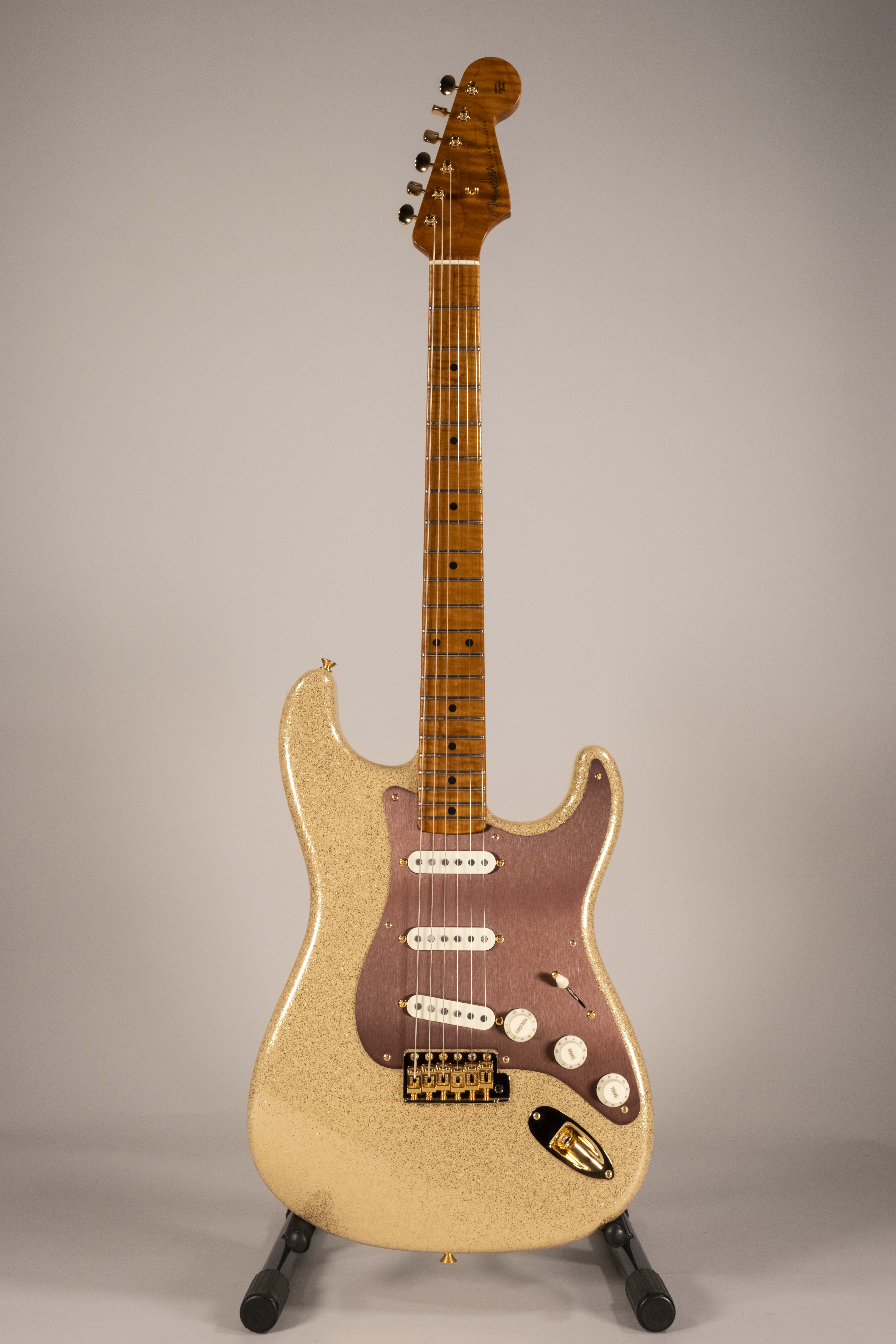 Fender Custom Shop 1959 Stratocaster Masterbuilt by J Smith Mojave Sand Sparkle
