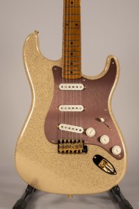Fender Custom Shop 1959 Stratocaster Masterbuilt by J Smith Mojave Sand Sparkle