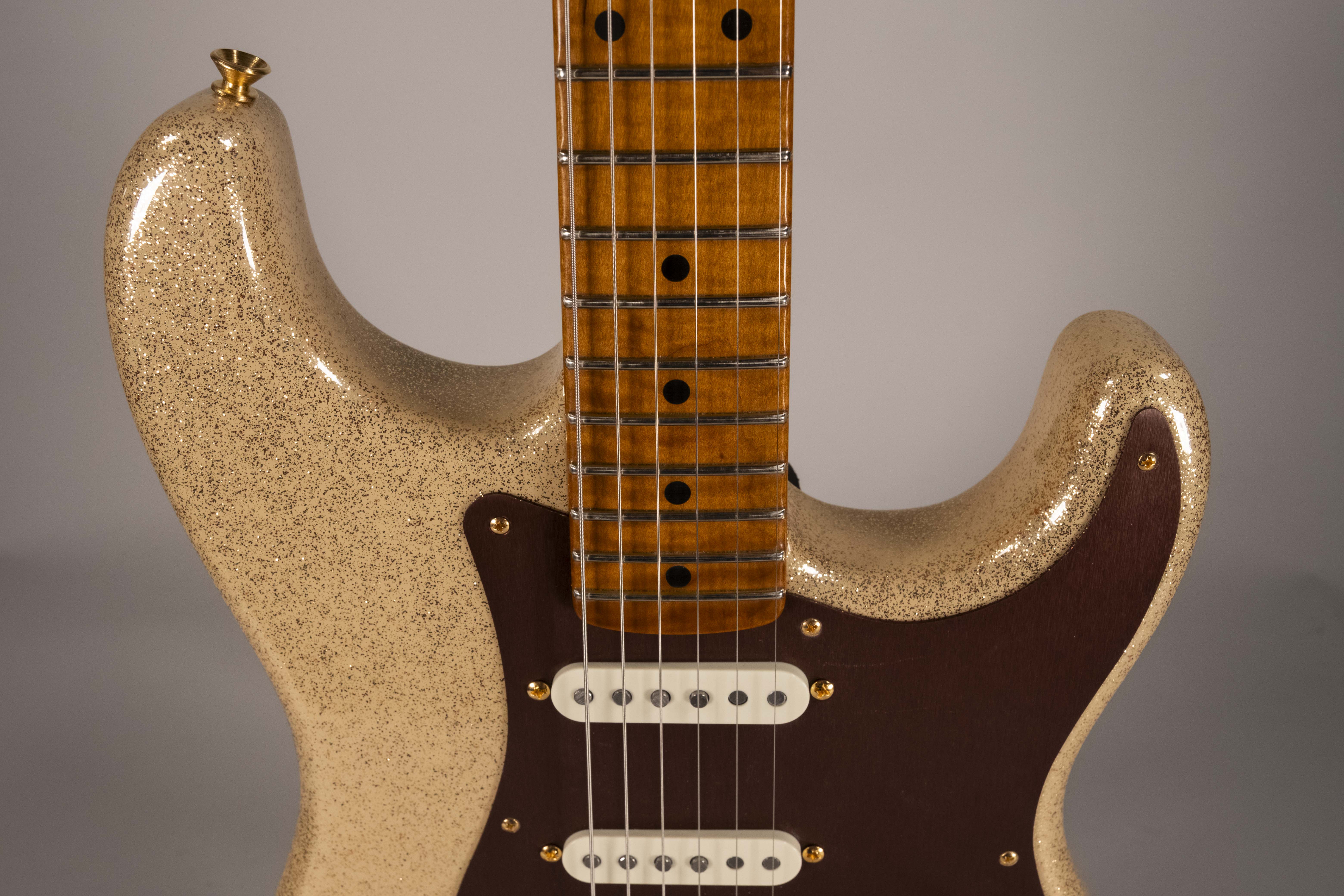 Fender Custom Shop 1959 Stratocaster Masterbuilt by J Smith Mojave Sand Sparkle
