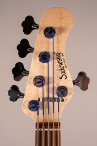 Sadowsky Metroline Bass 5 24 JJ Single Cut Vintage Sunburst