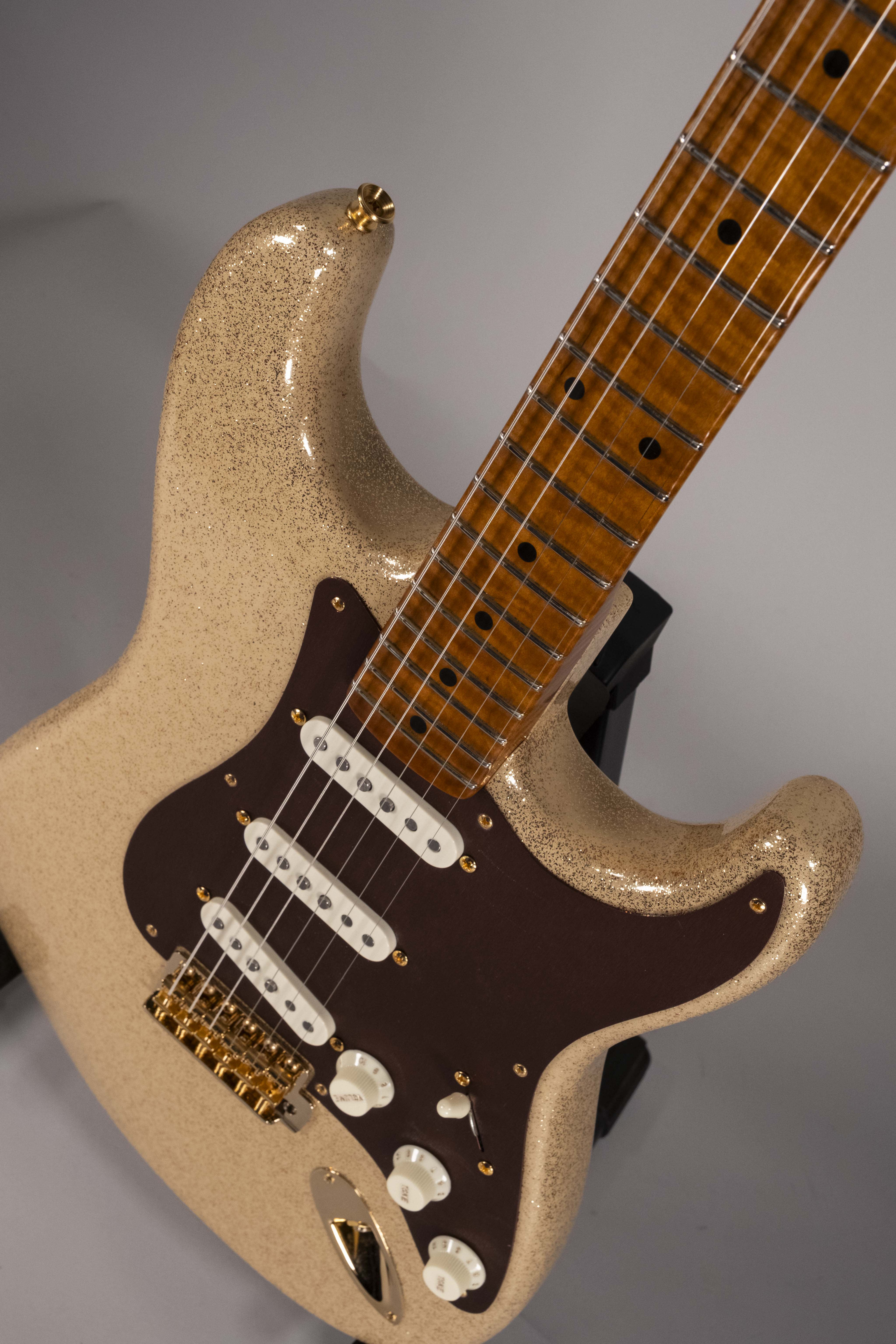 Fender Custom Shop 1959 Stratocaster Masterbuilt by J Smith Mojave Sand Sparkle