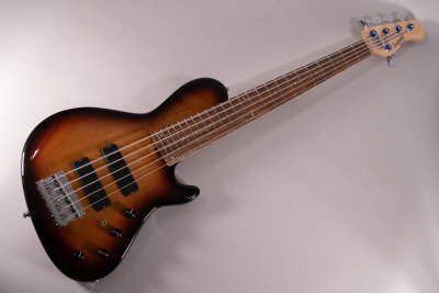 Sadowsky Metroline Bass 5 24 JJ Single Cut Vintage Sunburst