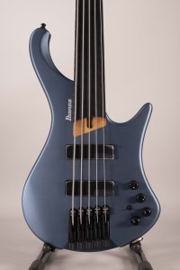 Ibanez EHB1005FAOM 5-STRING Fretless Bass Arctic Ocean Matte