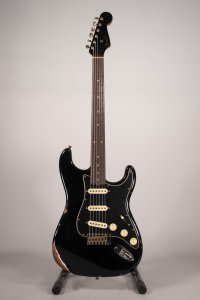 Fender Custom Shop Limited Edition Stratocaster Dual-Mag II Relic Aged Black