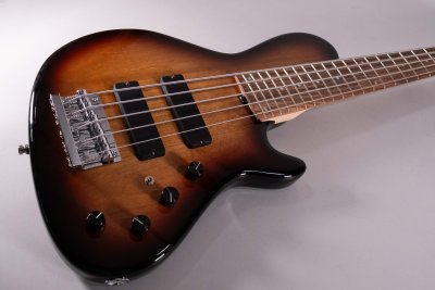 Sadowsky Metroline Bass 5 24 JJ Single Cut Vintage Sunburst