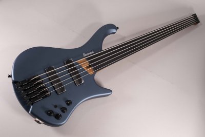 Ibanez EHB1005FAOM 5-STRING Fretless Bass Arctic Ocean Matte