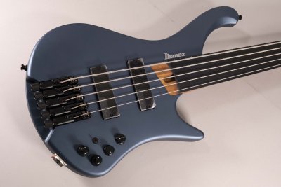 Ibanez EHB1005FAOM 5-STRING Fretless Bass Arctic Ocean Matte