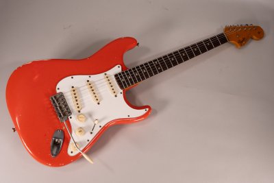 FENDER STRATO 1965 FIESTA RED USATA