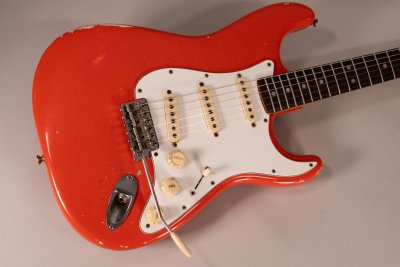 FENDER STRATO 1965 FIESTA RED USATA