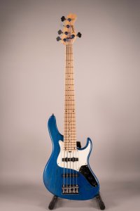 Sadowsky Metroline Bass 5 24 JJ Vintage Ocean Blue Satin