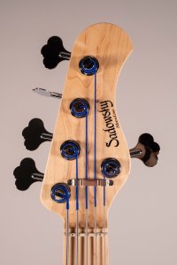 Sadowsky Metroline Bass 5 24 JJ Vintage Ocean Blue Satin