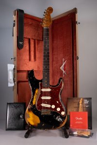 Fender Custom Shop Ltd Roasted 1960 Stratocaster Super Heavy Relic 3 Tone Sunburst