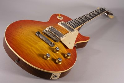 Gibson Custom 1960 Les Paul Standard Reissue Murphy Lab Heavy Aged Tangerine Bur