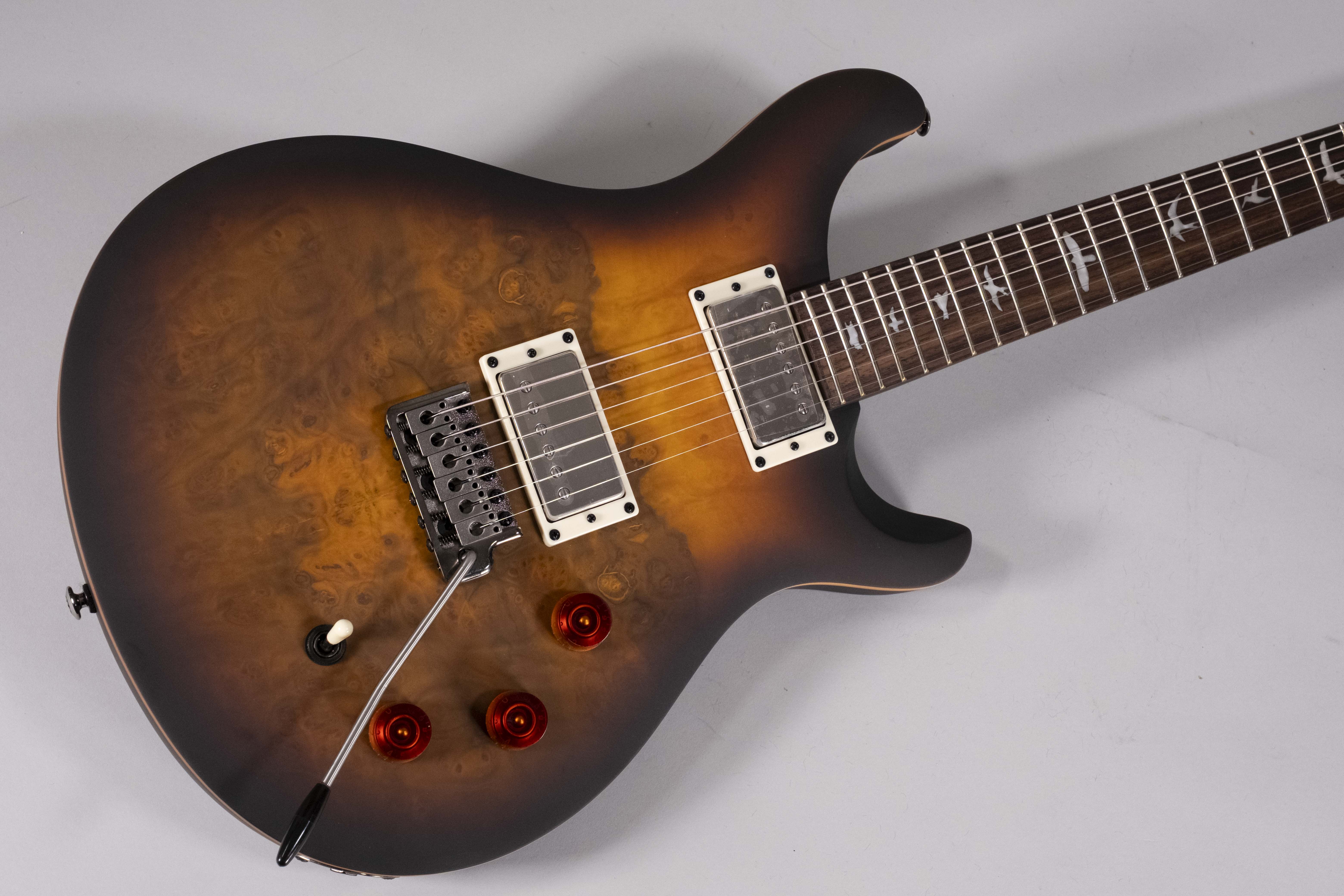 PRS SE DGT Laurel Burl Limited Edition McCarty Tobacco Burst