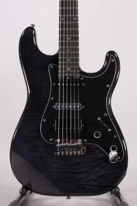 Schecter R66 Elite II Ebony Traditional See-Thru Black