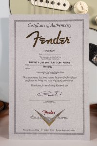 FENDER STRATOCASTER vintage custom 59 SONIC B. USATA