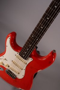 stratocaster assemblata left hand usata