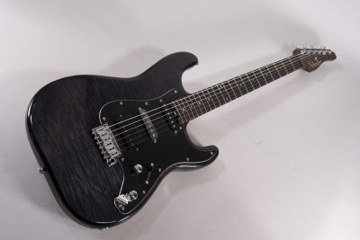 Schecter R66 Elite II Ebony Traditional See-Thru Black