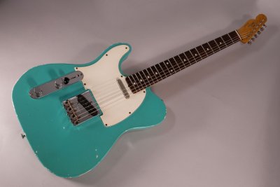 telecaster assemblata left hand usata