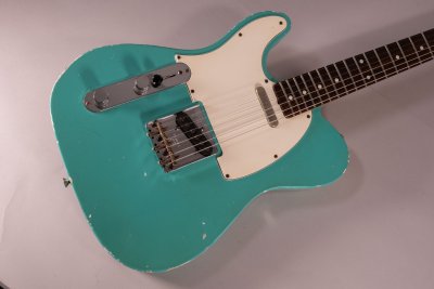 telecaster assemblata left hand usata