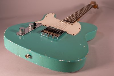 telecaster assemblata left hand usata