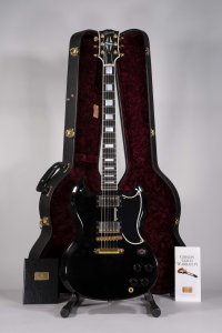 GIBSON SG CUSTOM EBONY USATA