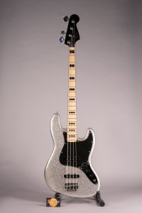 Fender Limited Mikey Way Jazz Bass Silver Sparkle