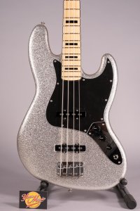 Fender Limited Mikey Way Jazz Bass Silver Sparkle