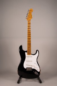 Fender Custom Shop Limited Edition Fat 1954 Stratocaster Relic Aged Black