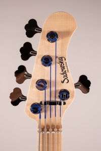 Sadowsky Metroline Bass 5 24 Modern Solid Black Satin