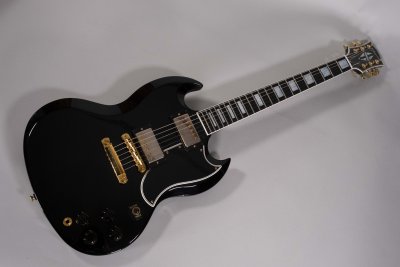 GIBSON SG CUSTOM EBONY USATA