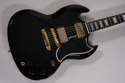 GIBSON SG CUSTOM EBONY USATA