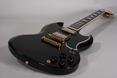 GIBSON SG CUSTOM EBONY USATA