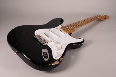 Fender Custom Shop Limited Edition Fat 1954 Stratocaster Relic Aged Black