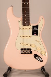 Fender American Professional II Stratocaster RW Matching Headstock Shell Pink